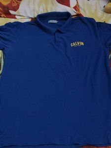 CALVIN KLEIN Men's Blue Tshirt