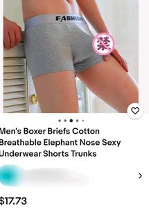 Men&#39;s Boxer Breathable Elephant Nose