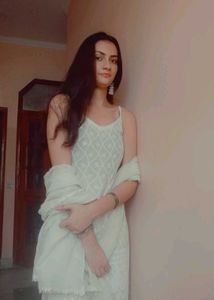 Elegant White Embroidered Kurta Set with dupatta