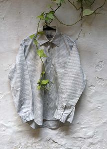 Striped Button-Down Shirt