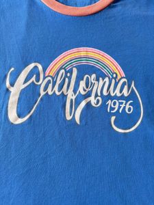 Blue Graphic T-shirt