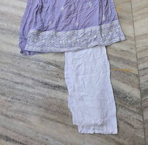 chikankari kurta set