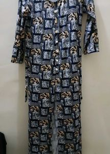Patterned Maxi Dress