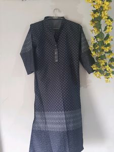 Elegant Blue Kurta WITH FREEBIES!!