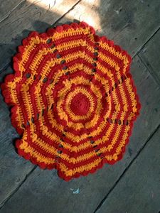 Crochet Thalposh  Thali Cover