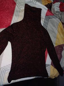 High Neck T Shirt