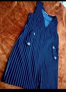 Striped Sleeveless Dress