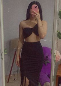 Black Two-Piece Set