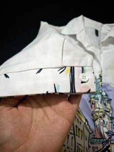 Cityscape Button-Down Shirt