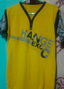 Boys yellow t shirt