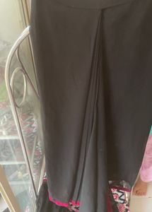 Elegant Black ready to wear Saree