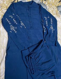Elegant Blue Kurta Set