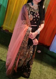 Elegant Embroidered Indian Dress