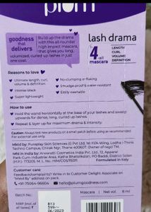 Plum Mascara With Seal