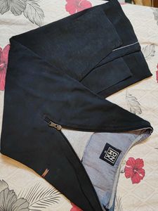 Men Black Full Sleeve T-shirt