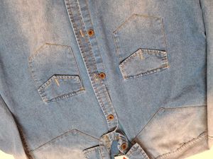 Denim Long Sleeve Shirt