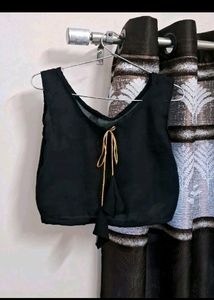 Black Crop Top