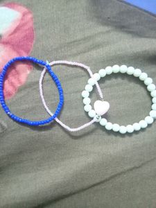 TRIOS NAMED STACK FOR PINK BLUE WHITE FAVS