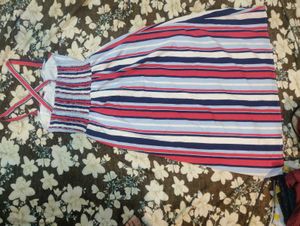 Chic Striped Maxi Sundress