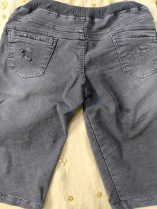 Denim Capri