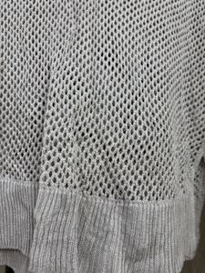 Grey Sweater Model Top
