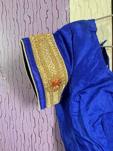 Designer Saree With Ready made Blouse