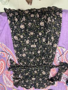 Floral Print Dress/Gown