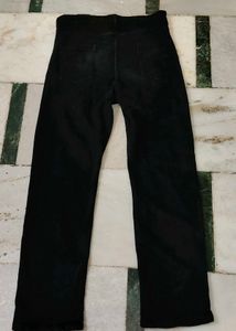 Black Straight Leg Jeans