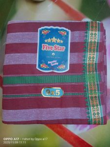 Fivestar Brand Pure Cotton Dhoti Jode