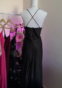 Black Slip Dress
