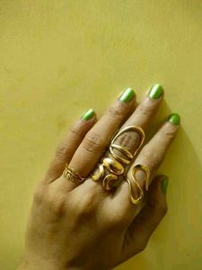Gold Statement Rings