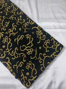 Elegant Velvet Kurti Material