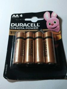 Duracell Chhota Power AA Remote Batteries (4 Pack)