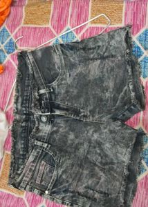Women Black Short
