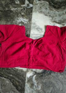 Red Saree Blouse