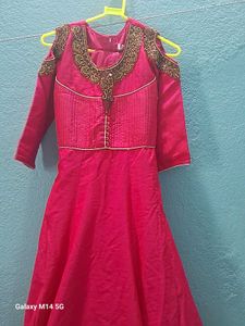Cute Pink Ethnic Dress
