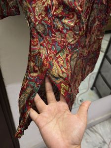 Paisley Print Short Kurti