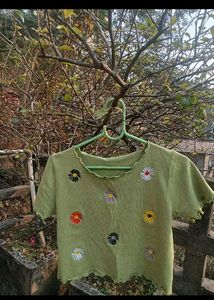 Easthetic Crop Top💚