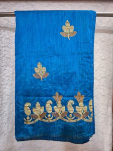 Elegant Blue Saree