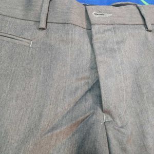 Van Heusen Grey Trouser/Pant 30&#34;