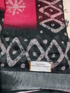 lenin Elegant Pink Saree