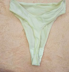 Green Thong Panty