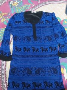 Blue Simple Top