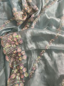 Jimmy choo Saree w unstitched blouse