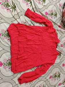 Coral Top - Long Sleeves