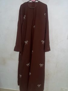 Bow Abaya With Hijab