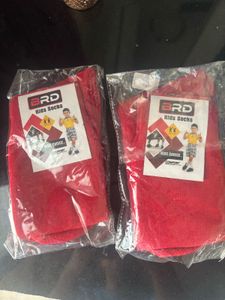 BRD Kids Red Socks