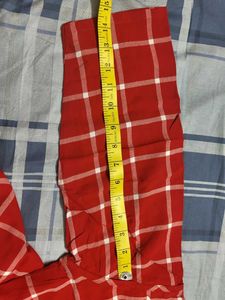 Red Checkered Top