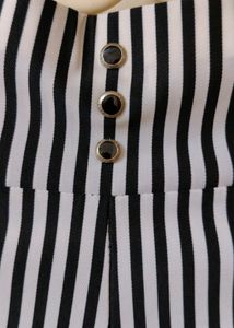 Stretchable Striped Pants