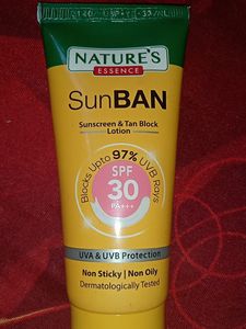 Nature&#39;s Essence Sunscreen &amp; Tan Block Lotion